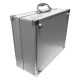 Kadeřnický kufr Eurostil šedý