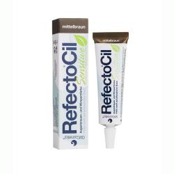 RefectoCil Sensitive barva na řasy a obočí středně hnědá