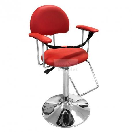 Dětská kadeřnická židle ZD 2100 červená