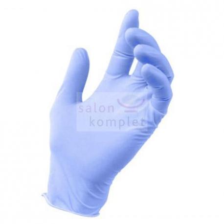 Nitrilové rukavice modré bezpudrové 100 ks S