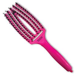 Olivia Garden Fingerbrush ThinkPink Neon Pink