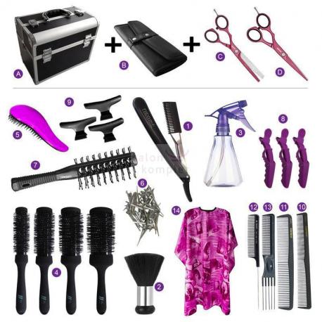 Učňovský set STANDARD levý, varianta Pastell Berry OL