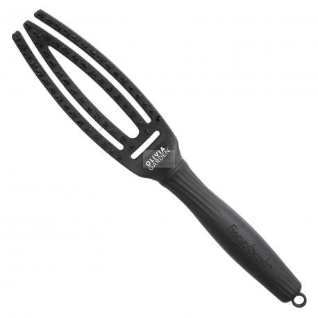 Olivia Garden Fingerbrush Combo Small Full Black