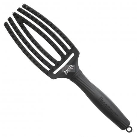 Olivia Garden Fingerbrush Combo Medium Full Black