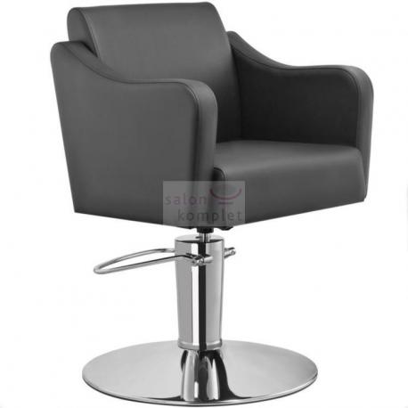 Kadeřnické křeslo Petal černé