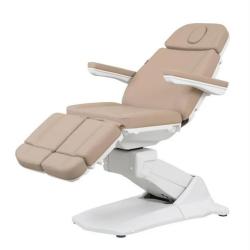 KP-008 pedik. křeslo SMART, 3 motory, béžová kož.